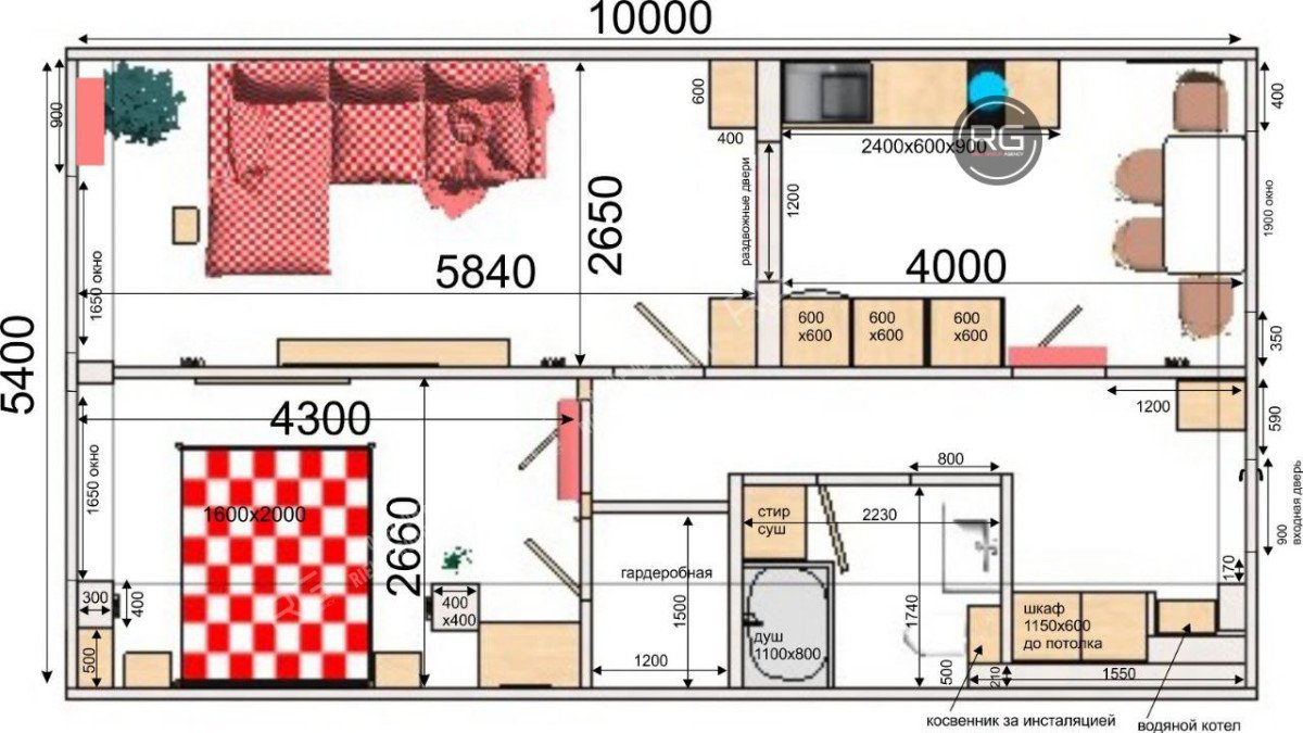 Миниатюра 18, Апартамент в Ялте ЖК Монако, 63 м², Крым Республика, Ялта г., Восход п.г.т., Наташинская ул., д.1
