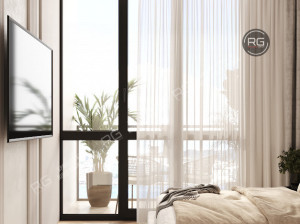 Миниатюра 1, Апартаменты в бизнес-комплексе, 32 м², Крым Республика, Коктебель п.г.т., Арматлукская ул., д.2, к.8