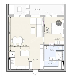 Миниатюра 29, Дизайнерская квартира в центре Ялты, 83,5 м², Крым Республика, Ялта г., Соханя ул., д.16\1
