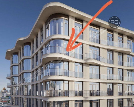 Квартира с камином 1км от Кремля, 162 м², Москва, Замоскворечье район, Потаповский пер., д.2