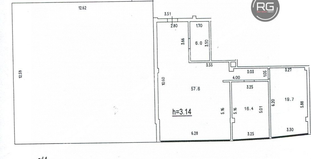 Миниатюра 2, Квартира с видом на море, 99,7 м², Крым Республика, Ялта г., Щорса ул., д.42, к.6