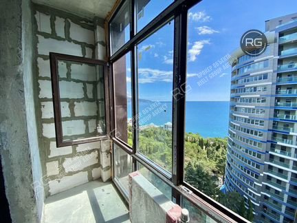 Фото 1, Квартира в Приморском парке, 60 м², Крым Республика, Ялта г., Парковый проезд., д.9