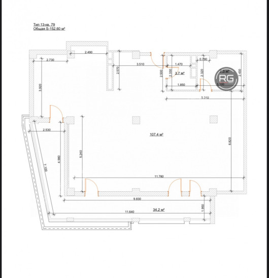Квартира в Ялте, 152,6 м², Крым Республика, Ялта г., Свердлова ул., д.48а, к.6