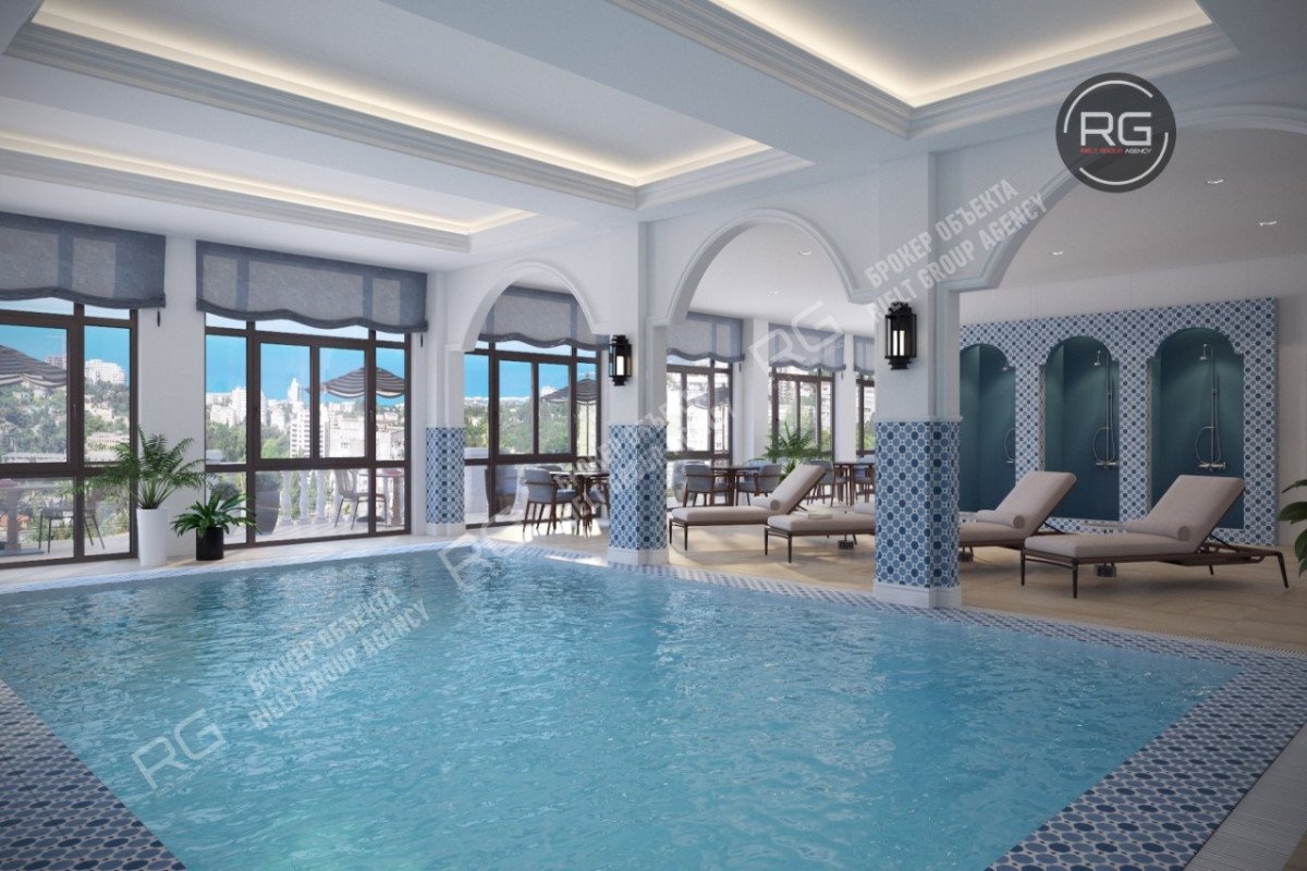 Миниатюра 6, Квартира в ЖК бизнес-класса, 71 м², Крым Республика, Ялта г., Восход п.г.т., Наташинская ул., д.1