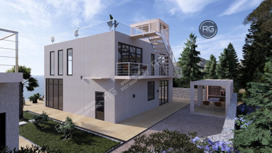 Отличный проект на ЮБК!, 265 м², Крым Республика, Ялта г., Фрунзе пер., д.80А