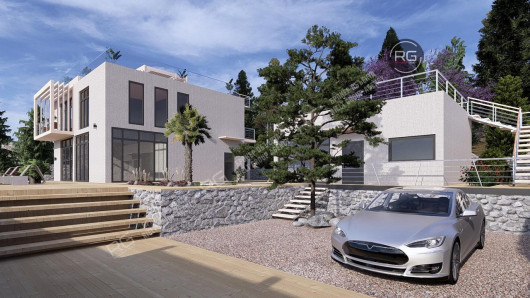 Отличный проект на ЮБК!, 265 м², Крым Республика, Ялта г., Фрунзе пер., д.80А