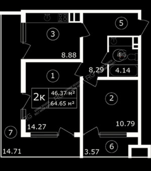 Миниатюра 26, Премиум-апартаменты в Крыму!, 64 м², Крым Республика, Коктебель п.г.т., Арматлукская ул., д.2, к.1