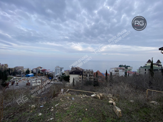 Участок 200м от моря, 10 соток, Крым Республика, Алушта г., Утес п., Гагариной ул., д.22