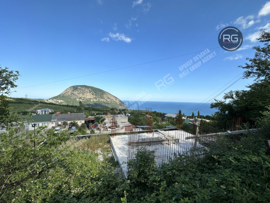 Участок с фундаментом и тех.усл., 8,8 соток, Крым Республика, Ялта г., Краснокаменка п.г.т., Аптечный пер., д.8