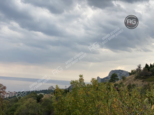 Участок с видом на море в Симеизе, 6 соток, Крым Республика, Ялта г., Симеиз п.г.т., Южнобережное ш.