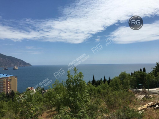 Участок у моря в Гурзуфе, 15 соток, Крым Республика, Ялта г., Гурзуф п.г.т., Гурзуфское ш., д.9а
