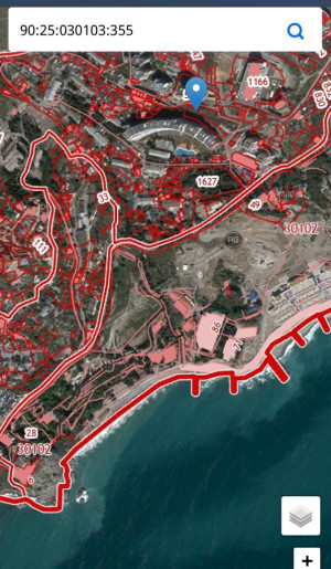 Миниатюра 4, Участок в центре Гурзуфа, 9,5 соток, Крым Республика, Ялта г., Гурзуф п.г.т., Строителей ул., д.9