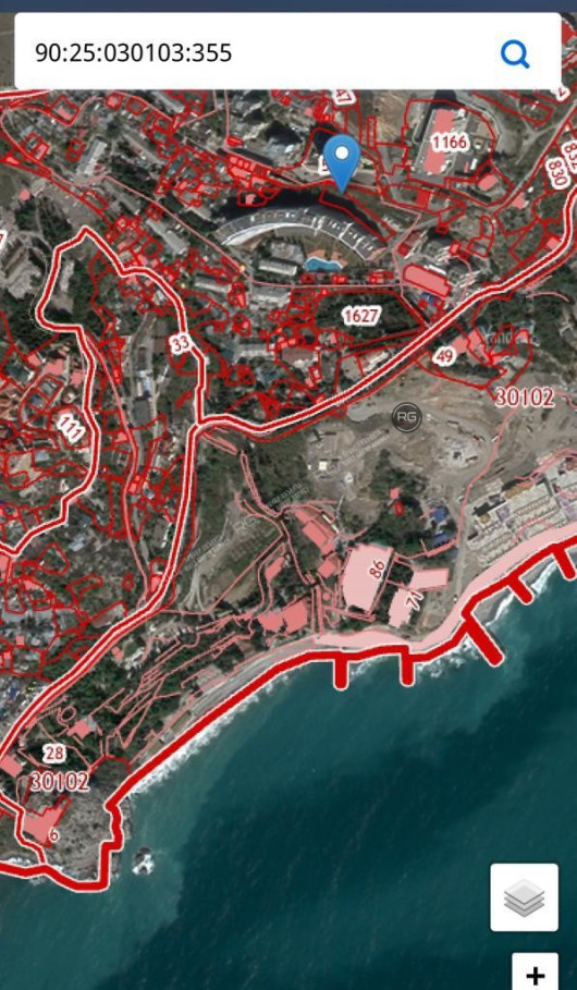 Участок в центре Гурзуфа, 9,5 соток, Крым Республика, Ялта г., Гурзуф п.г.т., Строителей ул., д.9