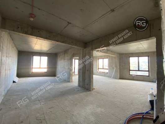 Видовые апартаменты под отделку в Ялте, 95,8 м², Крым Республика, Ялта г., Ломоносова ул., д.25