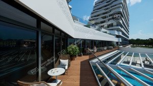 Миниатюра 6, Высококлассный апартамент в Крыму, 68 м², Крым Республика, Саки г., Морская ул., д.2